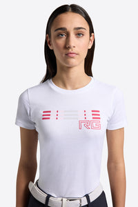 RG Girl Triple Bar Cotton T-Shirt
