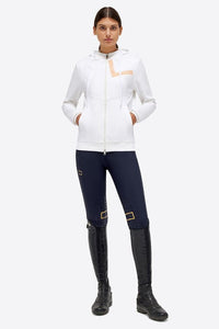 RG Cotton/Nylon Hooded Zip Sweatshirt