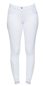 New Grip System Breeches With Perforated Logo Tape