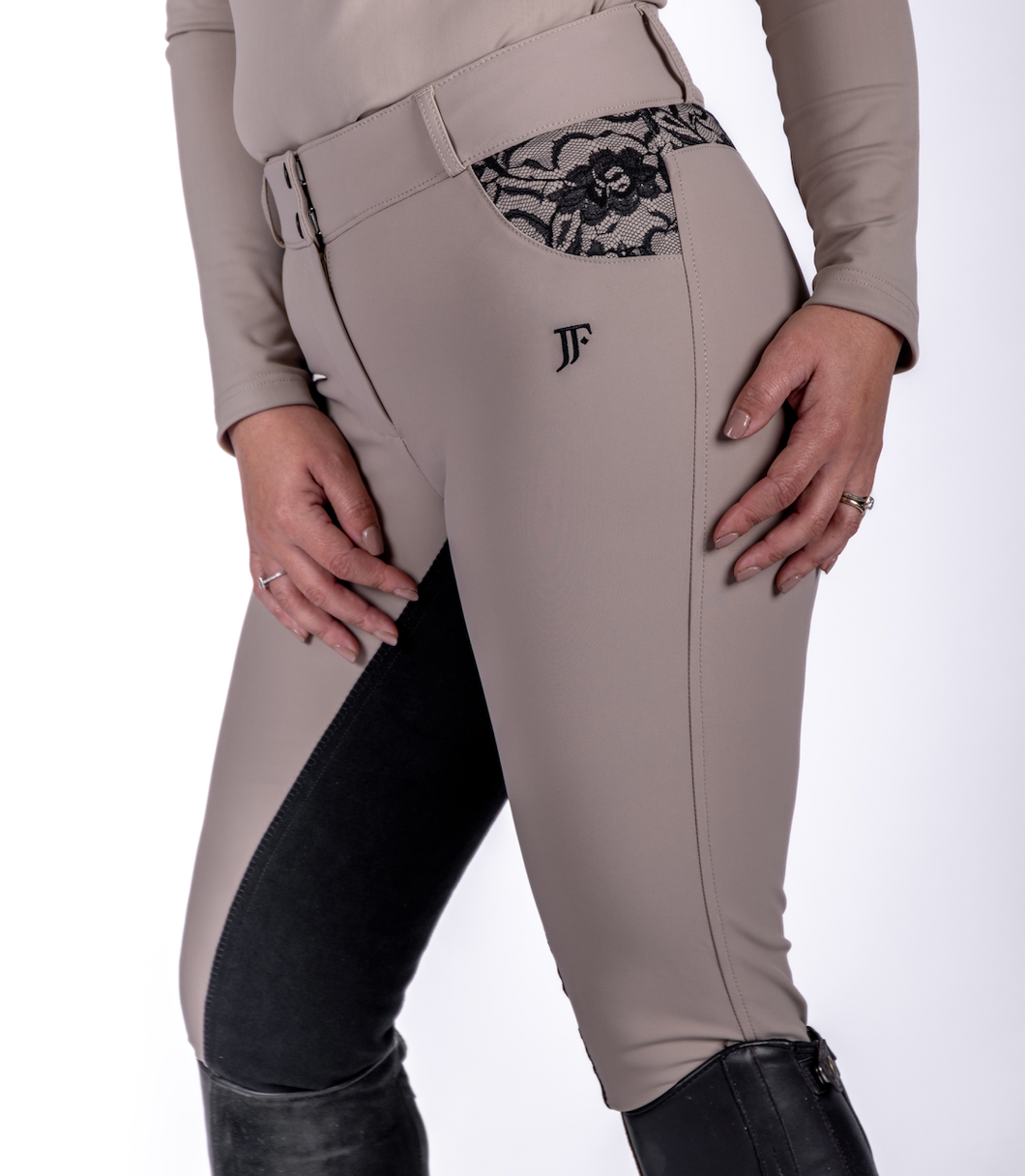 JFE Truffle Lace Breeches