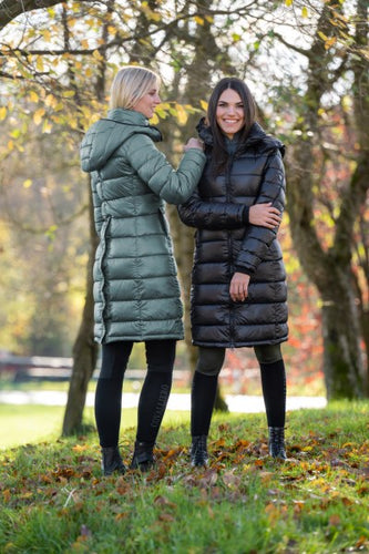 Covalliero Quilted Long Coat Ladies