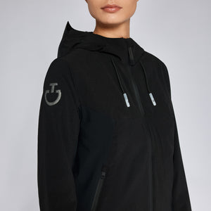Revo Nylon Mesh Hooded Wind + Water Resistant Jacket