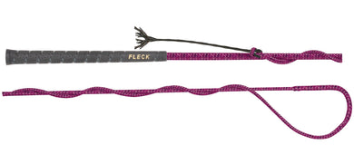 FLECK Nylon Weave, Solid Fibreglas, Woven Lash Lunge Whip