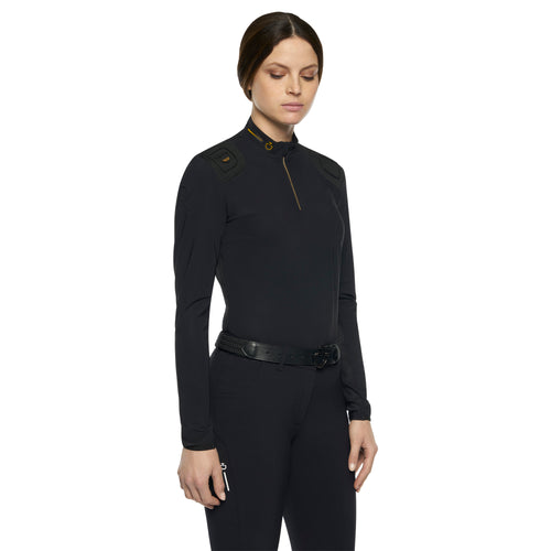 CT R-EVO Epaulet L/S Zip Polo