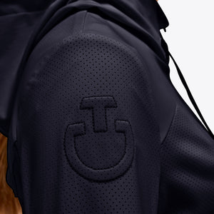 Perforated Jersey Full Zip Hooded Softshell