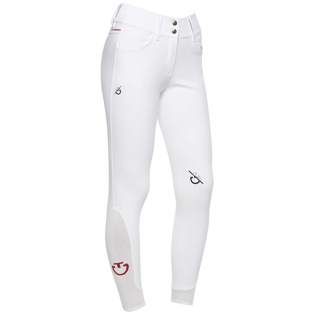 CT Team Red Stripe Full Grip Breeches