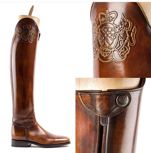 Brushed Brown Dressage Boots