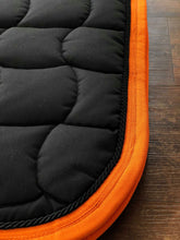 Black & Orange Quardo Saddle Pad