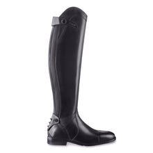 Ego7, Tall Leather Riding Boot, Black, Black Leather
