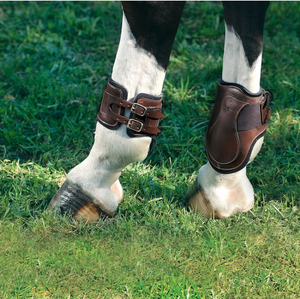 FETLOCK BOOT LEATHER LINED BUCKLES