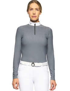 CT Phases Jersey Fleece L/S Competition Polo