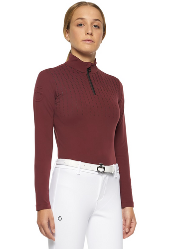 CT Phases Jersey Fleece L/S Turtleneck Young Rider