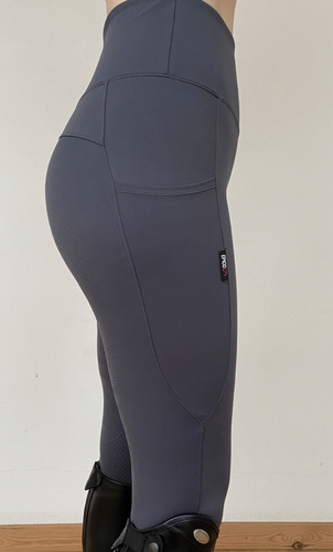 EPICO Full Grip Riding Leggings - Dark Grey