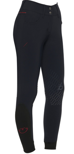CT Team Red Stripe High Waist Breeches Navy