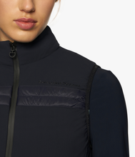 CT Jersey and Nylon Stripe Lightweight Padded Vest
