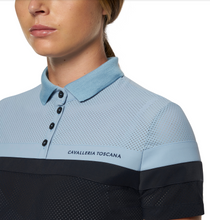 CT Perforated striped Jersey s/s Training Polo