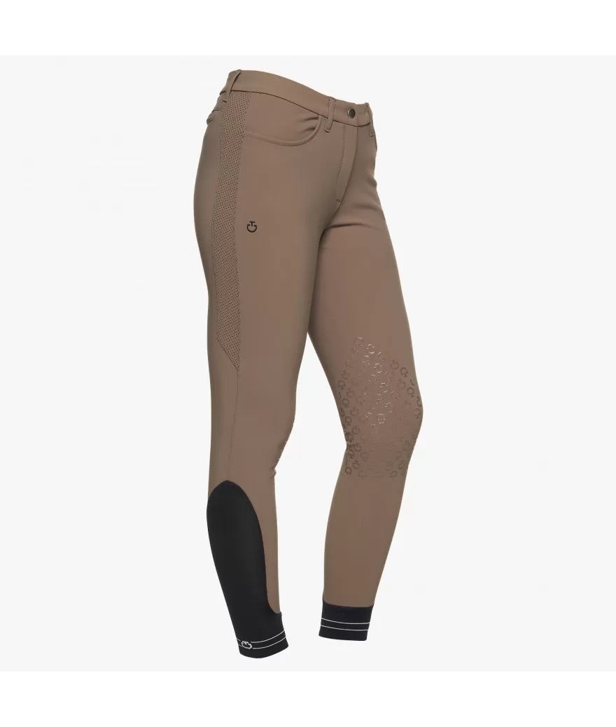 Perforated Jersey Insert Riding Breeches