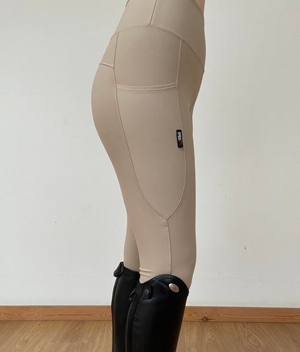EPICO Full Grip Riding Leggings - Beige