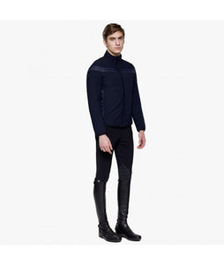 CT Jersey and Nylon Stripe Lightweight Jacket