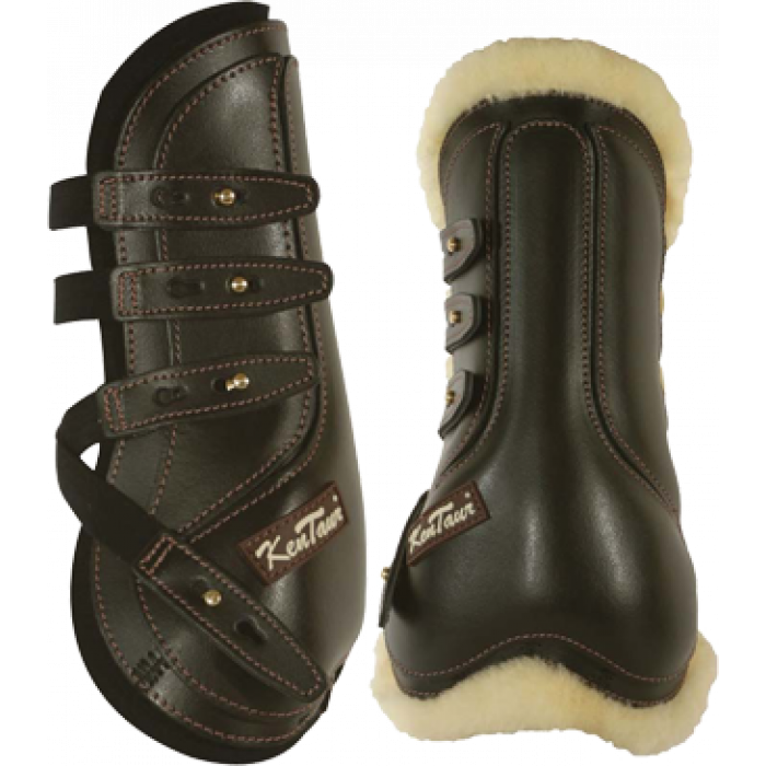 Kentaur Cambridge Leather Tendon Boots with Neoprene and Sheepskin Liners
