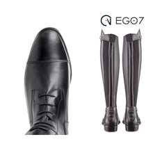 Ego7, Black Boots, Orion, Leather Riding Boots,