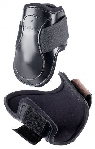FETLOCK BOOT LEATHER LINED -VELCRO